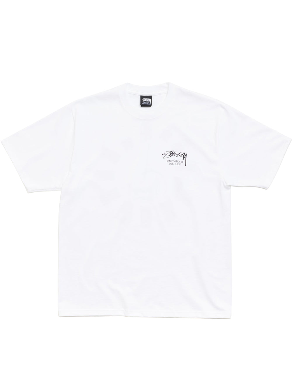 STUSSY-DICE CLOCK TEE-1905202 1201 WHITE