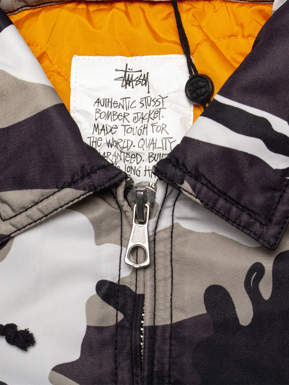 STUSSY-FLIGHT BOMBER-115865 1203 SNOW CAMO