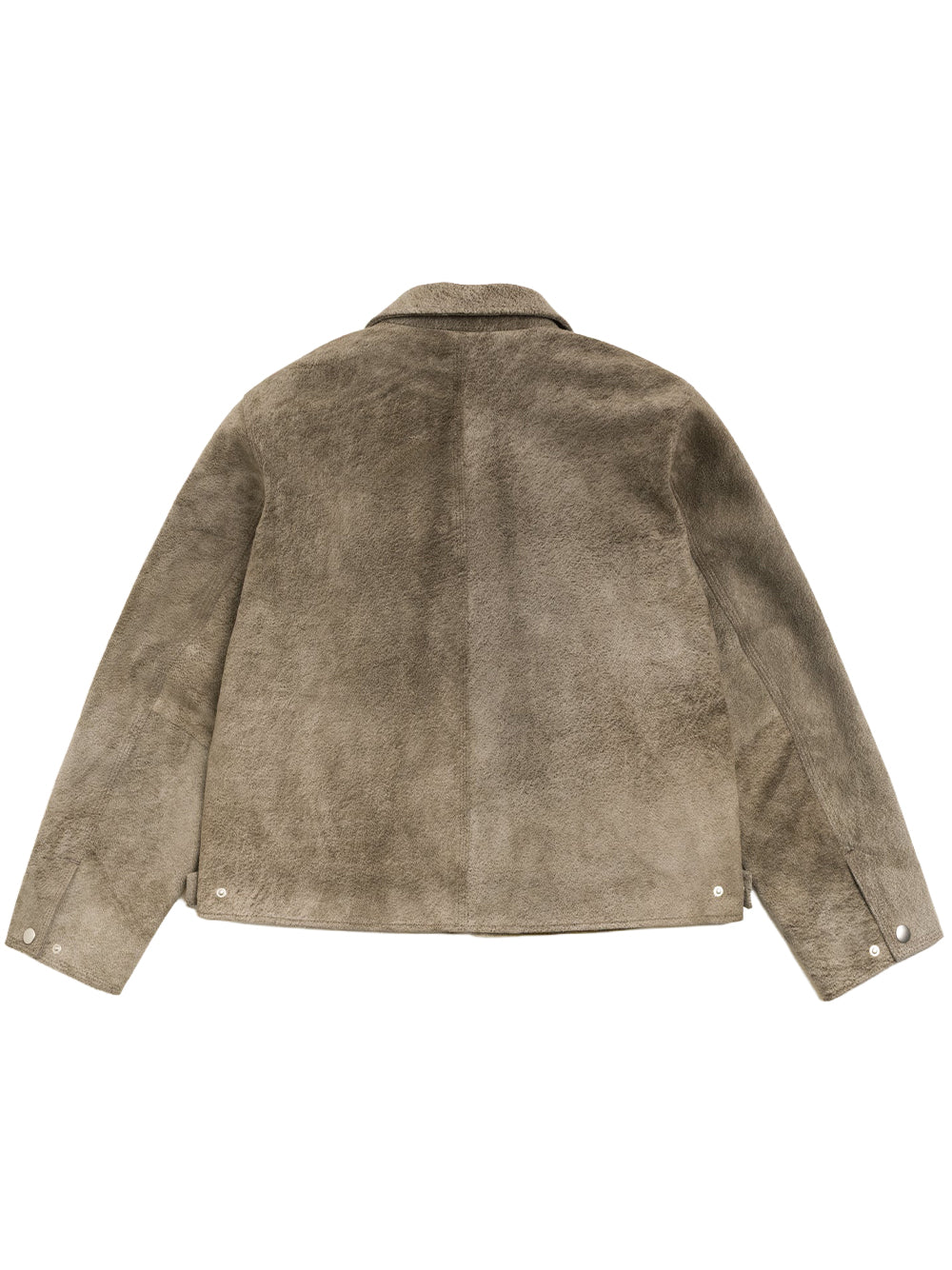 STUSSY-GARAGE JACKET LEATHER-115948 0571 SUEDE