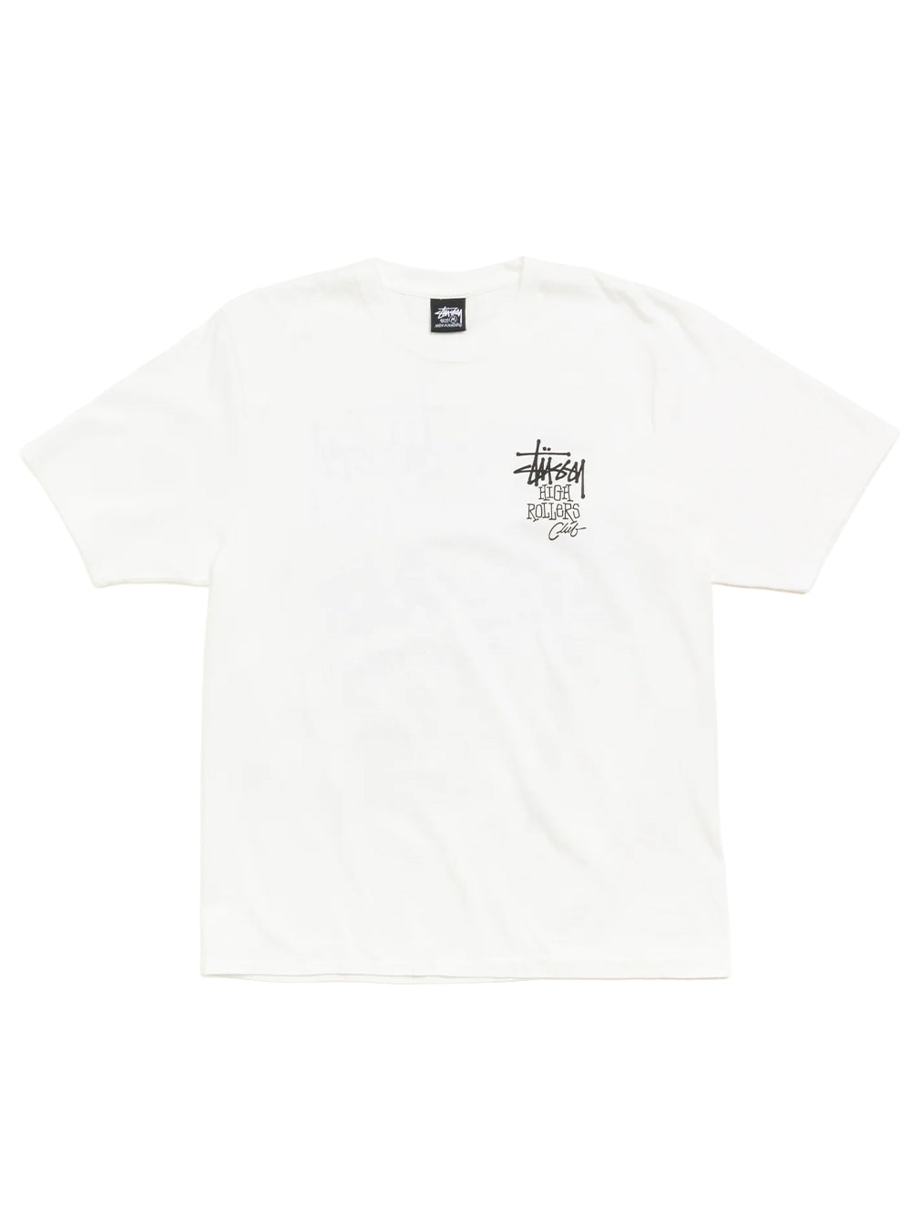 STUSSY-HIGH ROLLERS TEE-1905200 1002 NATURAL