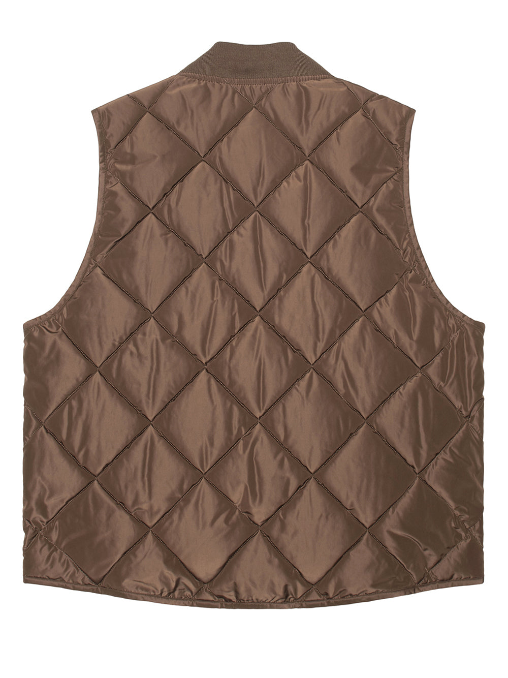 STUSSY-INSULATED VEST-115862 1001 BROWN