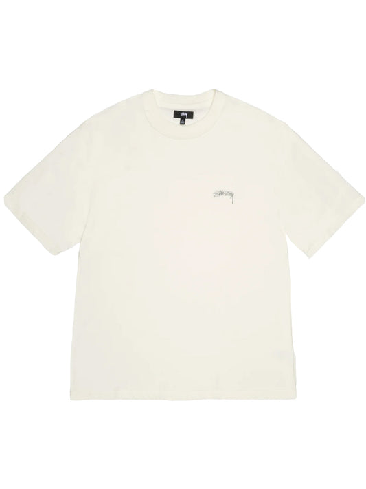 STUSSY-LAZY SS TEE-1140283 1201 WHITE