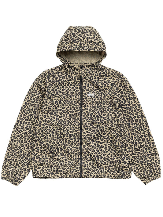 STUSSY-LIGHTWEIGHT HOODED JACKET-115900 2773 CHEETAH