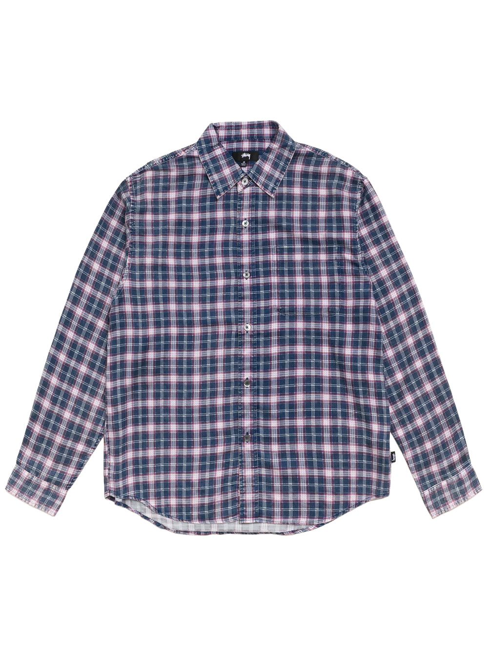 STUSSY-MATTHEW PRINTED SHIRT-1110328 0806 NAVY