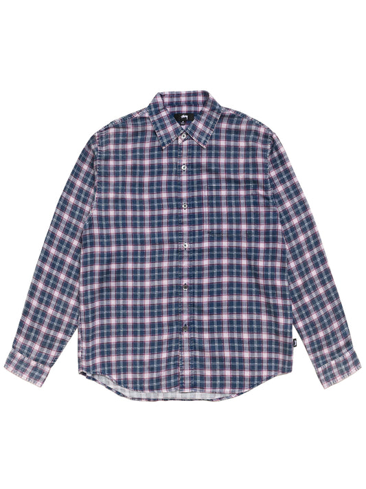 STUSSY-MATTHEW PRINTED SHIRT-1110328 0806 NAVY