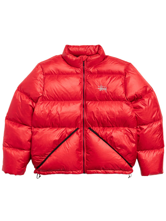 STUSSY-MICRO RIPSTOP DOWN MOCK-115877 0601 RED