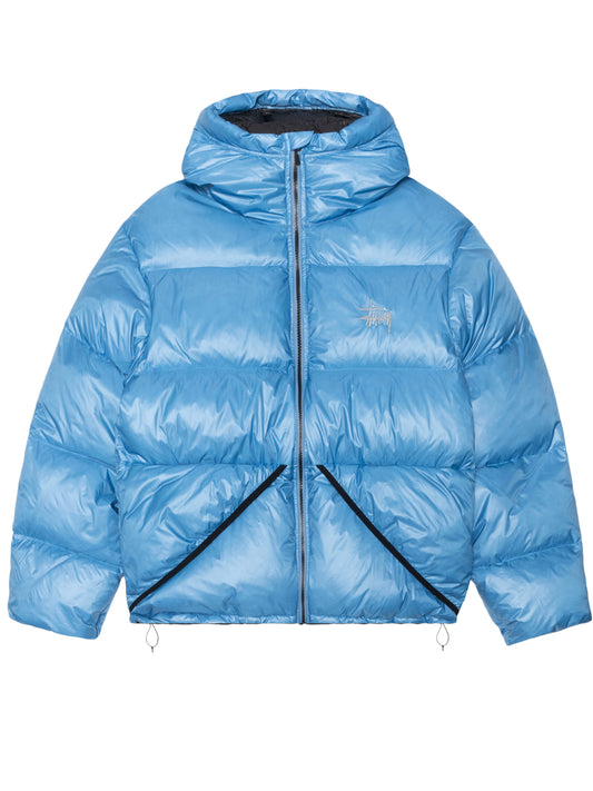 STUSSY-MICRO RIPSTOP DOWN PARKA-115685 2237 SKY BLUE