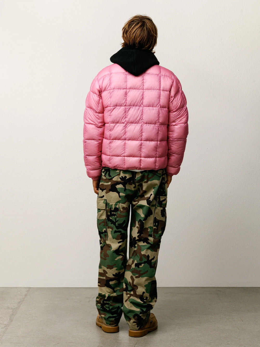 STUSSY-MIDWEIGHT PUFFER-115855 0604 PINK