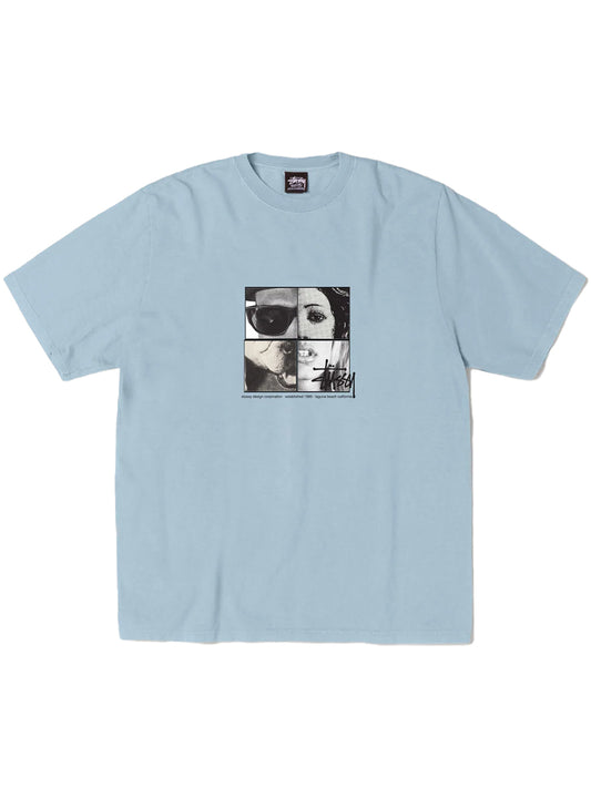 STUSSY-PERSONALITIES TEE-1905120 0007 SLATE