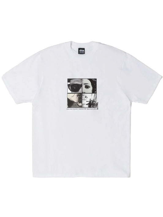 STUSSY-PERSONALITIES TEE-1905120 1201 WHITE