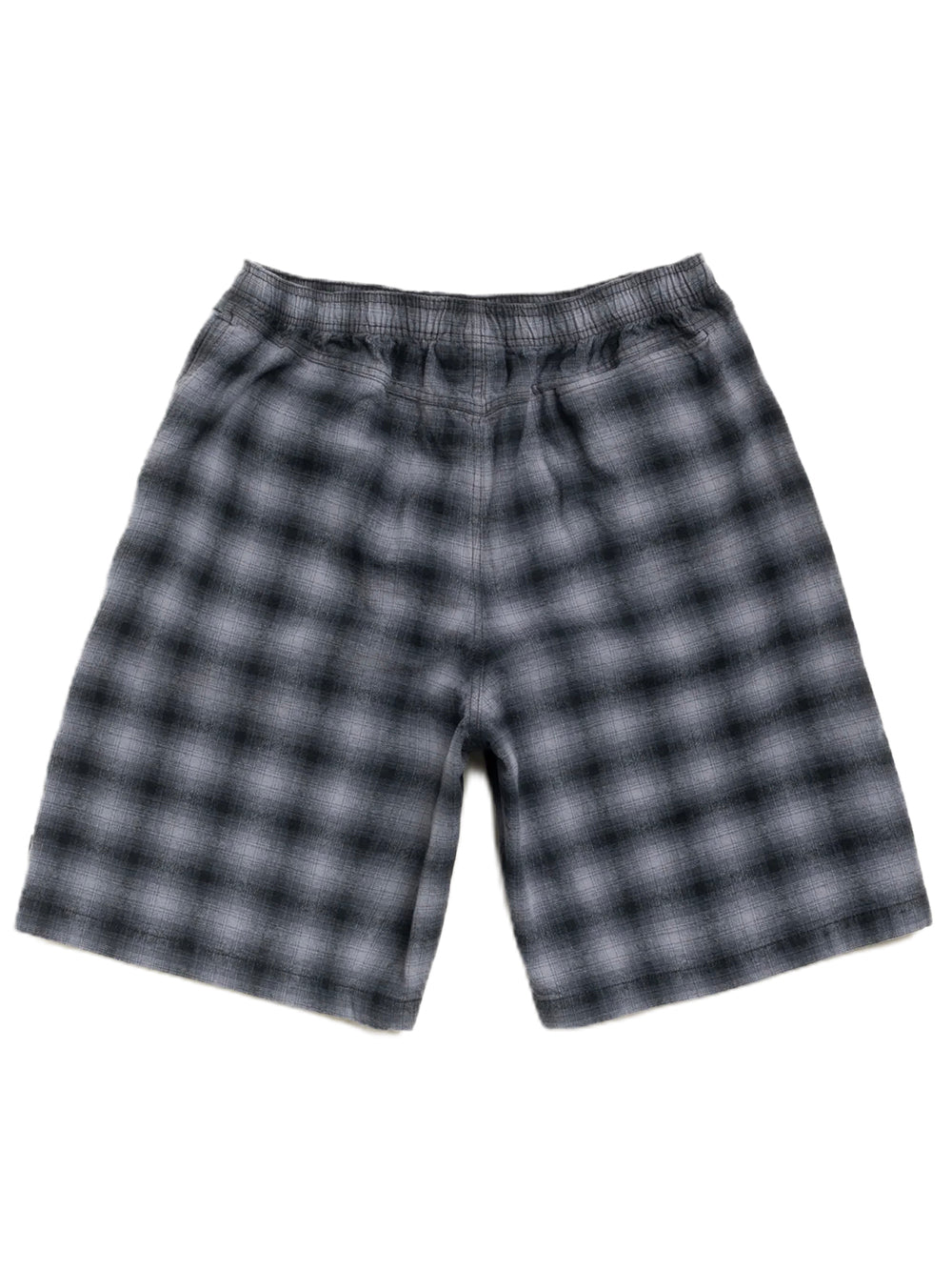 STUSSY-PLAID BEACH SHORT-112348 0001 BLACK