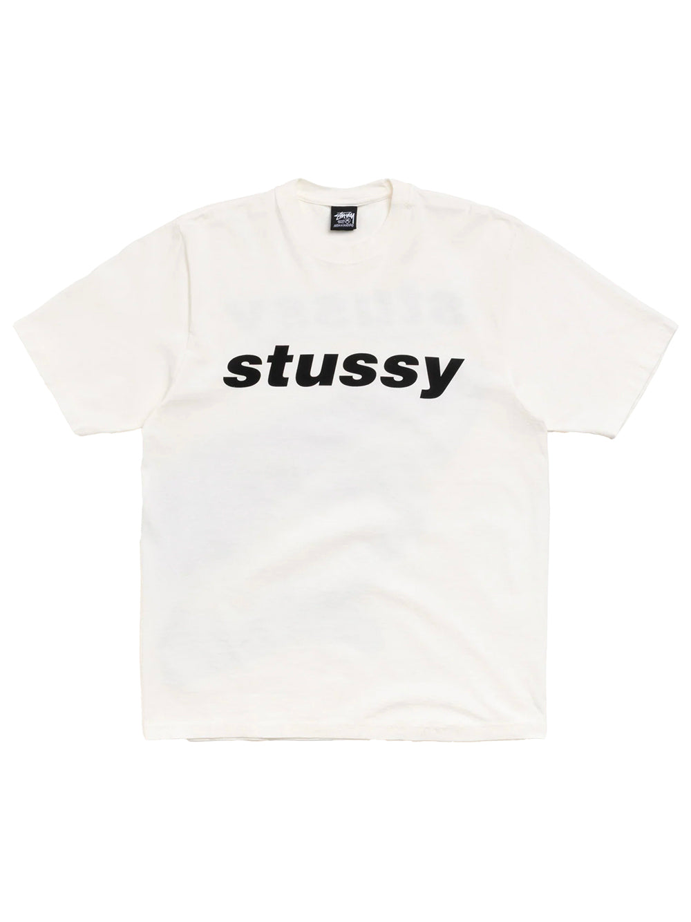 STUSSY-SHARK PIG. DYED TEE-1905183 1002 NATURAL
