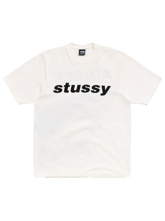 STUSSY-SHARK PIG. DYED TEE-1905183 1002 NATURAL