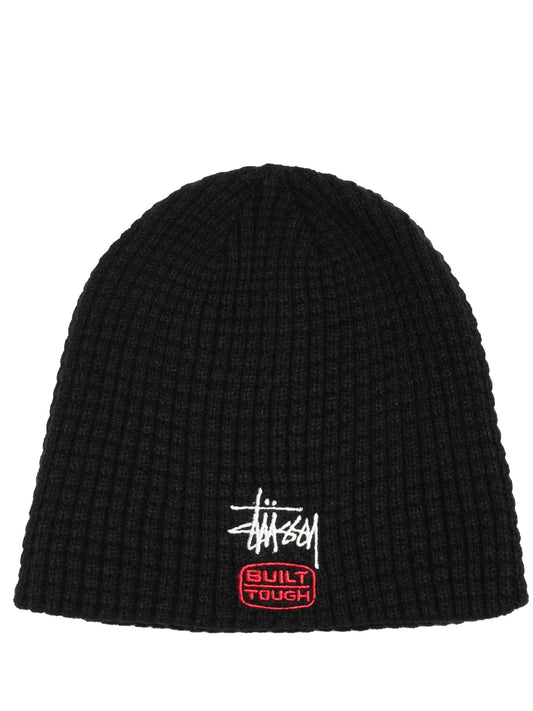 STUSSY-SKULLCAP BUILT TOUGH-1321238 0001 BLACK