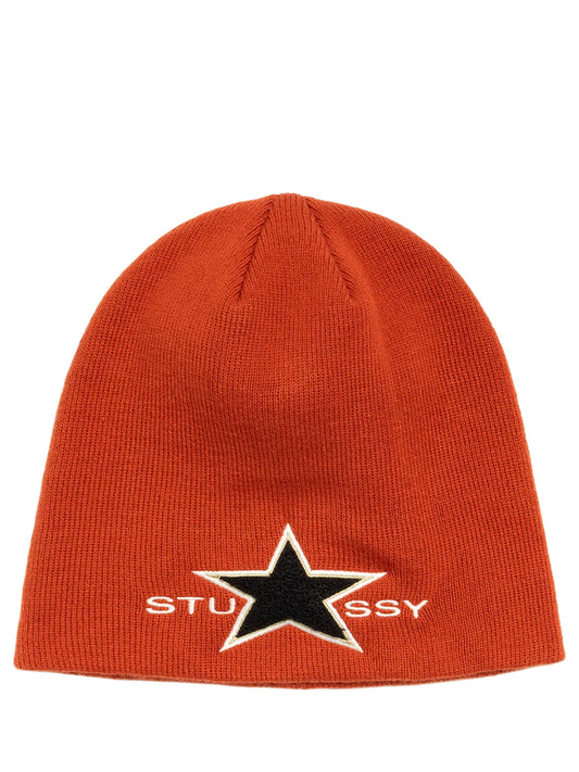 STUSSY-SKULLCAP CHENILLE-1321237 0627 RUST