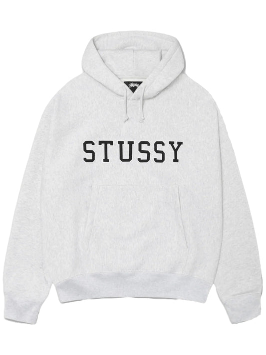 STUSSY-STUSSY APPLIQUE HOOD-118591 0062 ASH HEATHER