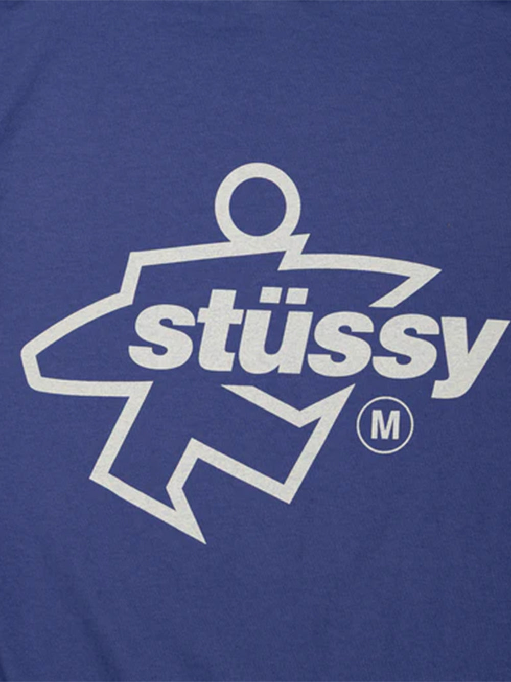 STUSSY-SURF SIZE PIG. DYED TEE-1905180 0811 INDIGO