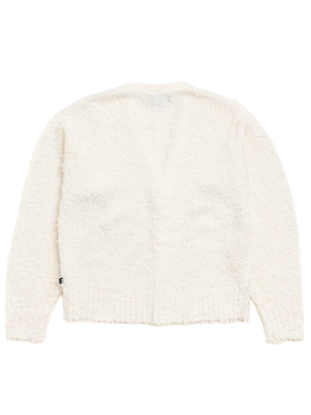 STUSSY-TEXTURED CARDIGAN-117291 1230 OFF WHITE