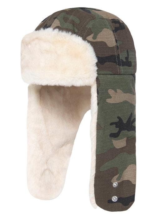 STUSSY-TRAPPER CAP-1311193 1431 CAMO