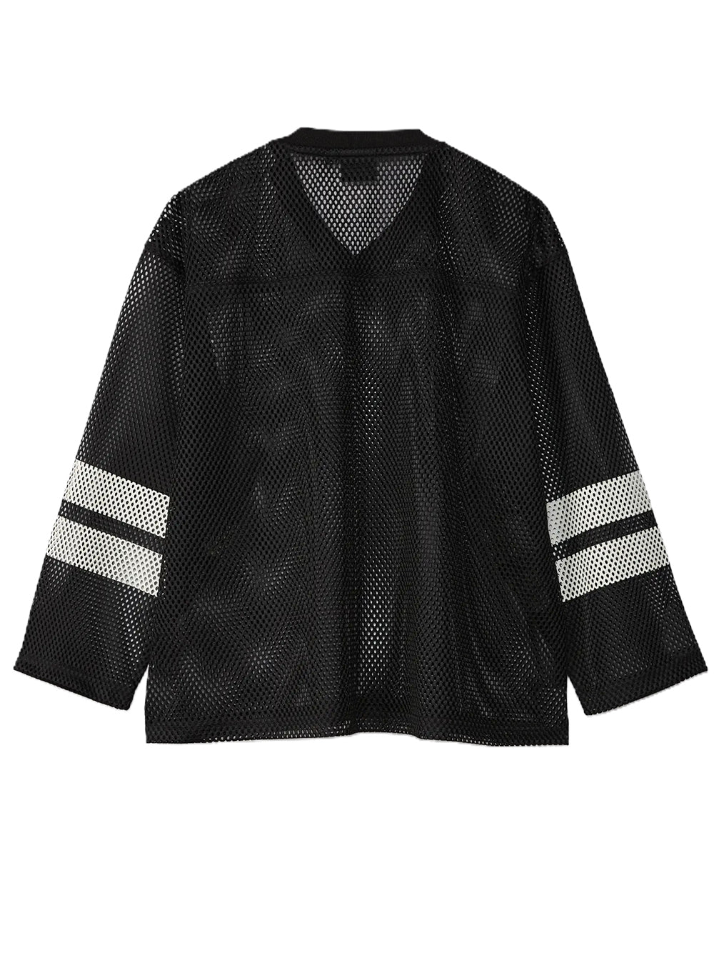 STUSSY-TRUCKER TEAM JERSEY-1140384 0001 BLACK