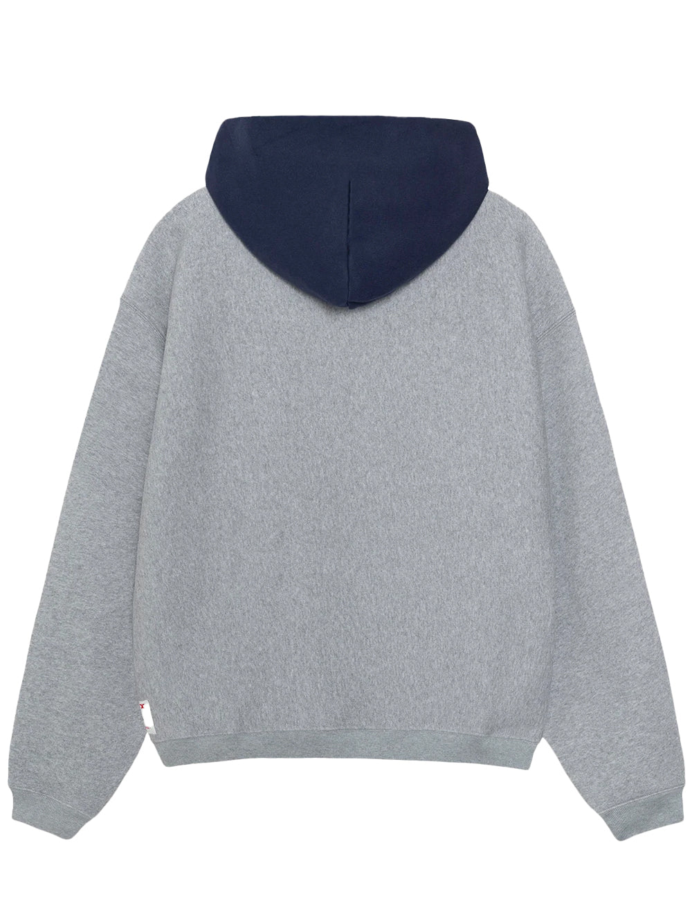 STUSSY-TWO TONE HOOD-118584 0009 GREY HEATHER NAVY