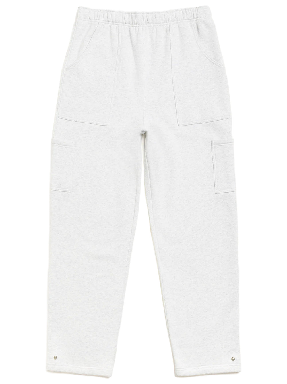 STUSSY-UTILITY FLEECE PANT-116741 0062 ASH HEATHER