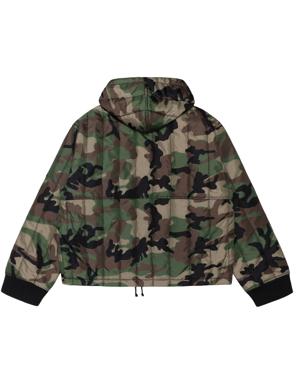 STUSSY-WORK JACKET QUILTED NYLON-115858 0423 WOODLAND CAMO