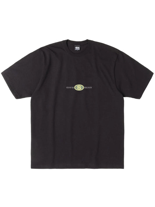 STUSSY-WORLDWIDE DOT TEE-1905121 0001 BLACK