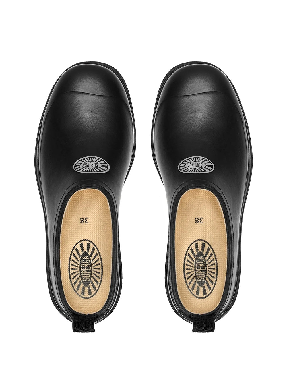 SUPERGA-809 RUBBER MULE-S6134WW 999 BLACK