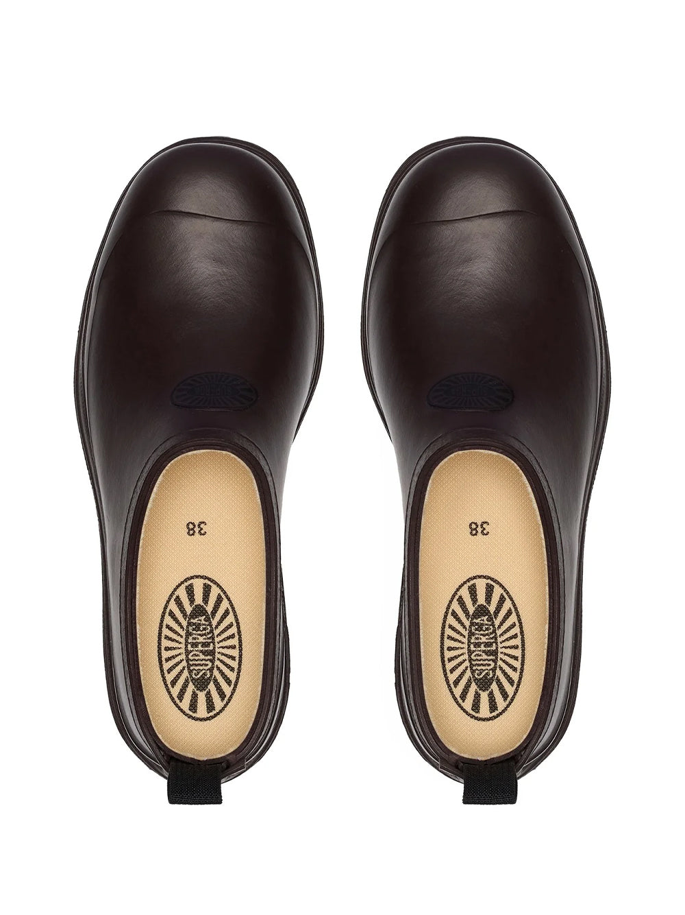 SUPERGA-809 RUBBER MULE-S6134WW A2G BROWN DARK