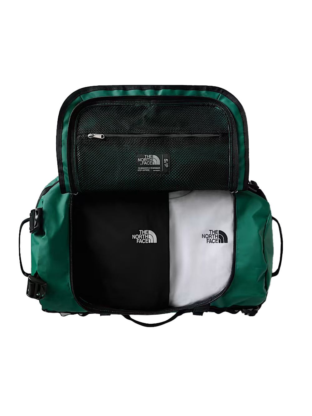 THE NORTH FACE-BASE CAMP DUFFEL - S-NF0A52STS9W1 EVERGRN/TNF BLACK