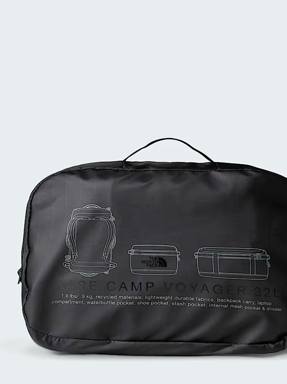 THE NORTH FACE-BCV DUFFEL 32L-NF0A52RRKT01 TNFBLACK/ASPHGR