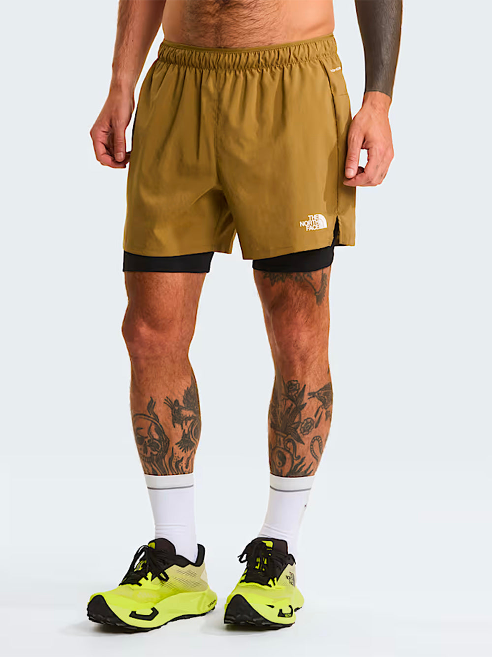 THE NORTH FACE-M LIGHTBRIGHT 2IN1 SHORT-NF0A8G2VKAL1 CEDAR/TNF BLACK