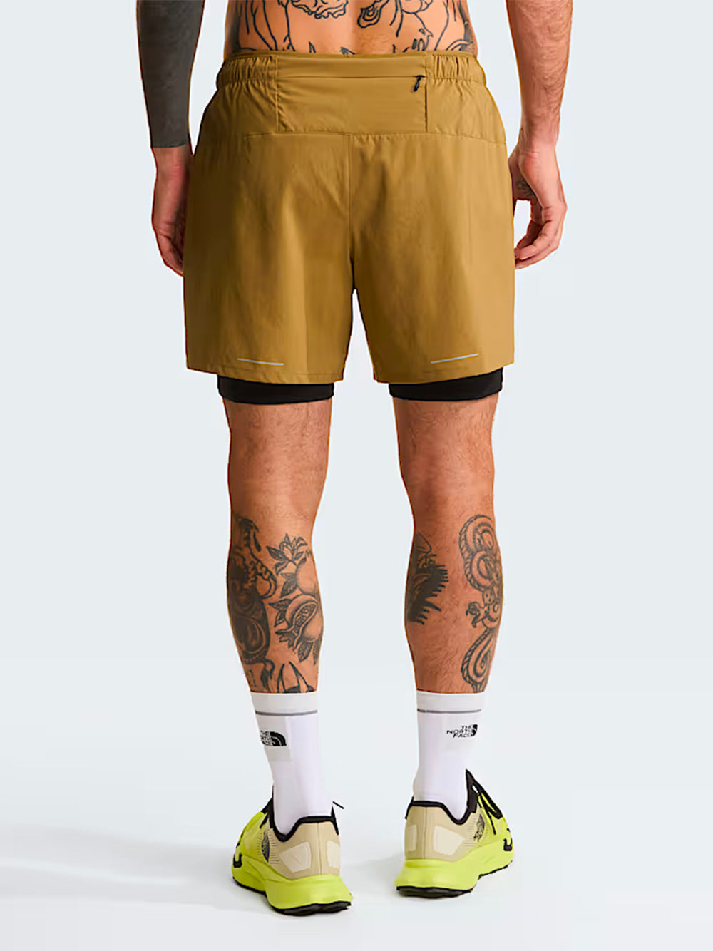 THE NORTH FACE-M LIGHTBRIGHT 2IN1 SHORT-NF0A8G2VKAL1 CEDAR/TNF BLACK