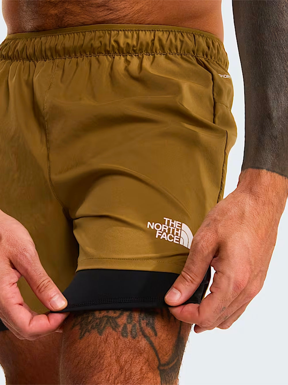 THE NORTH FACE-M LIGHTBRIGHT 2IN1 SHORT-NF0A8G2VKAL1 CEDAR/TNF BLACK