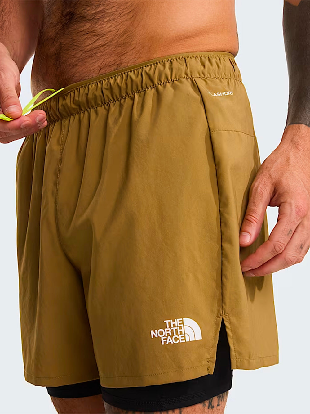 THE NORTH FACE-M LIGHTBRIGHT 2IN1 SHORT-NF0A8G2VKAL1 CEDAR/TNF BLACK