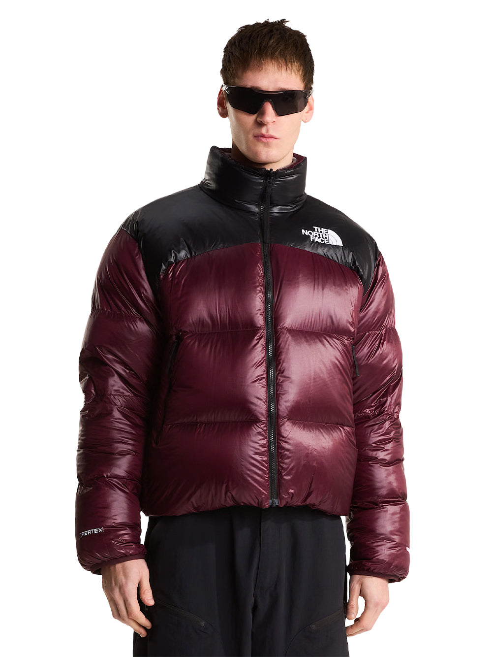 THE NORTH FACE-M PERTEX NUPTSE REVERSIBLE JACKET-NF0A8HYS0511 DEEP BURGUNDY