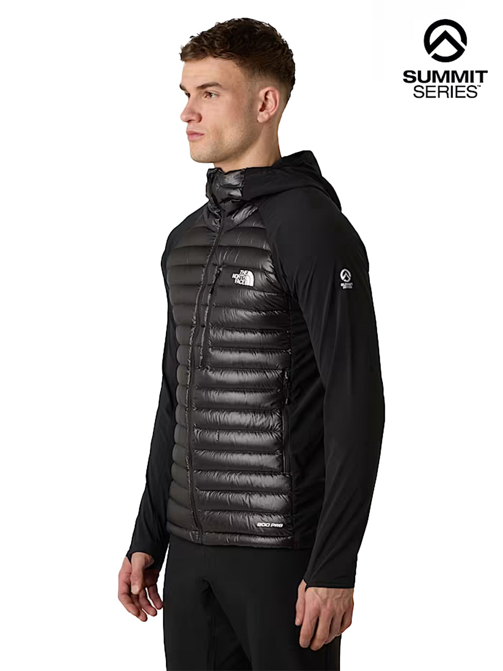 THE NORTH FACE SUMMIT SERIES-M BREITHORN LT HYB HOODIE-NF0A8C8YJK31 TNF BLACK
