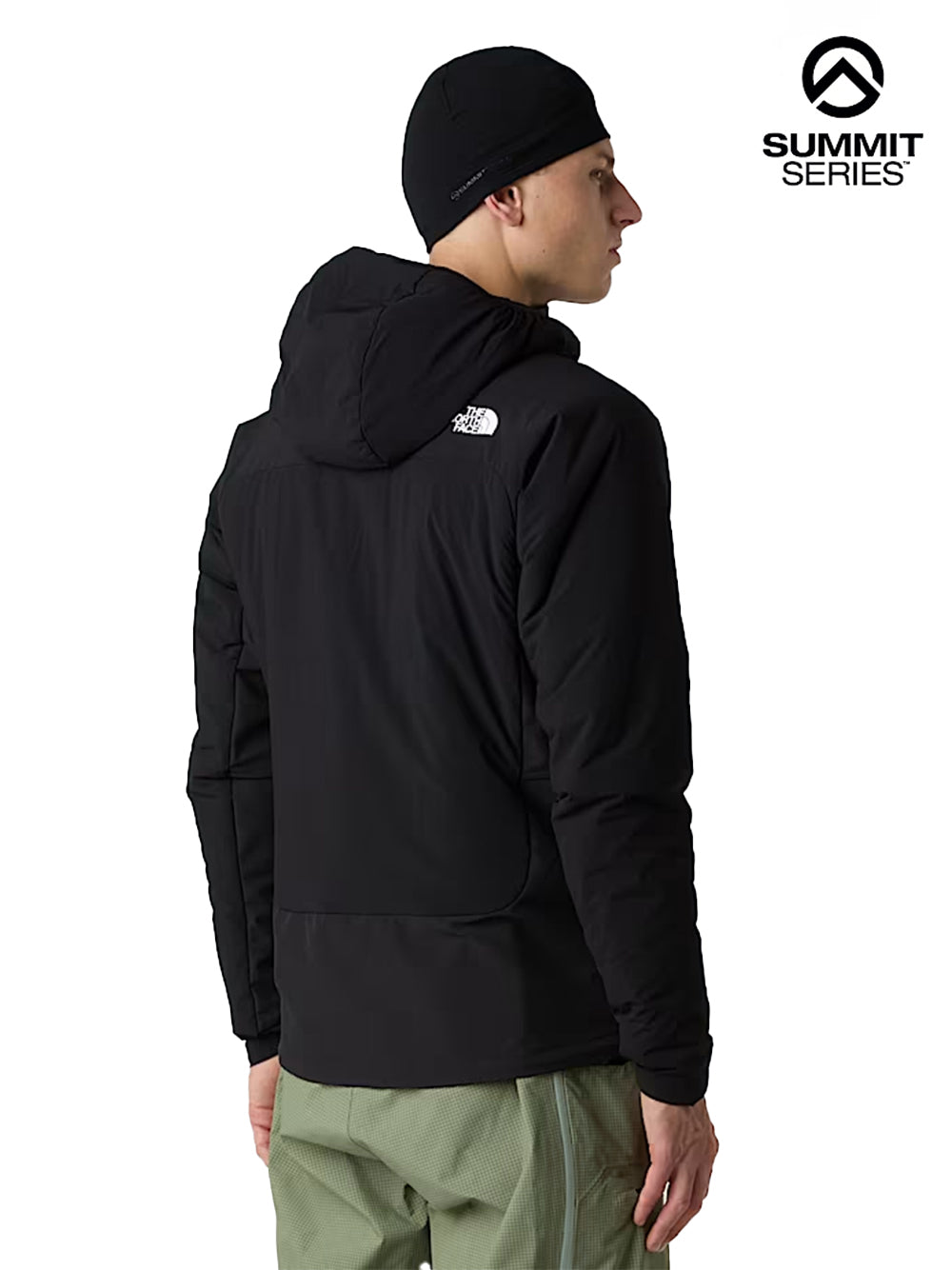 THE NORTH FACE SUMMIT SERIES-M CASAVAL HYBRID HOODIE-NF0A7UTA4H01 TNF BLACK
