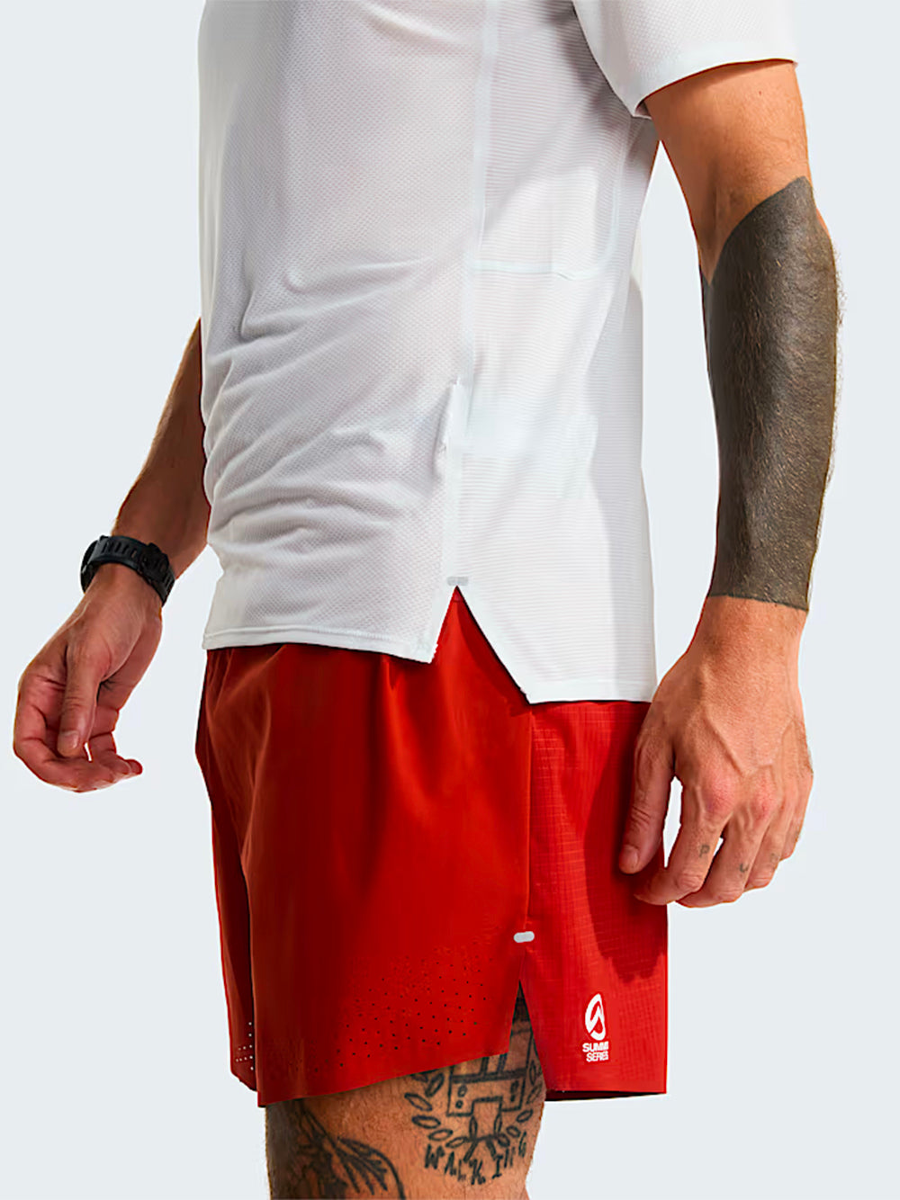 THE NORTH FACE SUMMIT SERIES-M HIGH TRAIL SS TEE-NF0A88XCFNN1 PEARL STONE