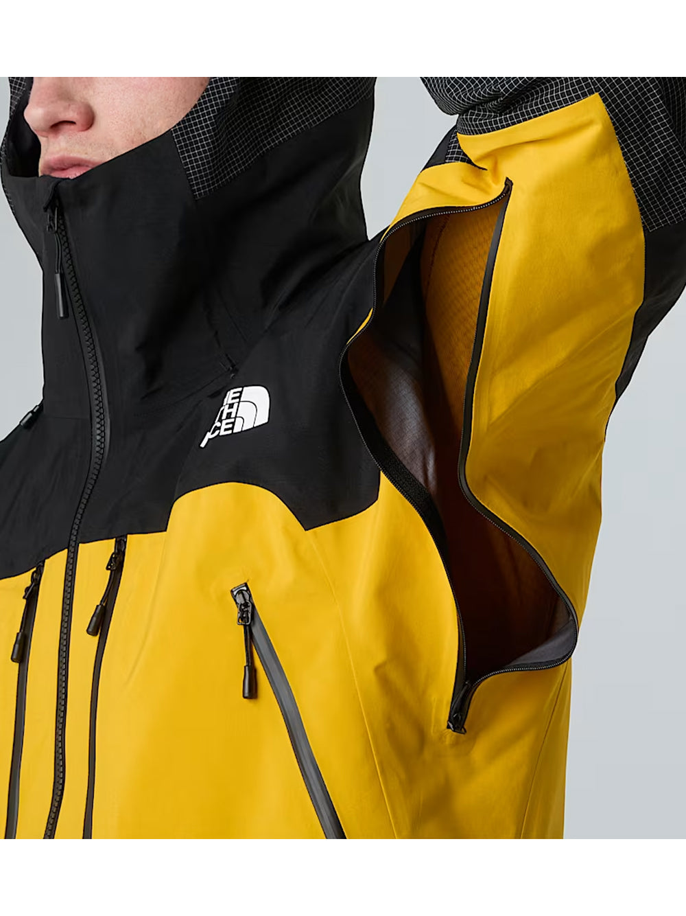 THE NORTH FACE SUMMIT SERIES-M MOUNTAIN GTX PRO JKT-NF0A8C9MZU31 SUMITGLD/TNFBLK