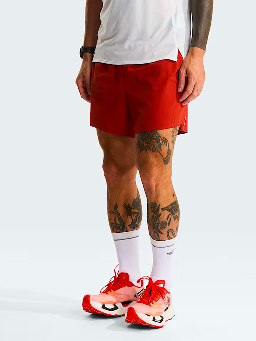 THE NORTH FACE SUMMIT SERIES-M PACESETTER 5IN SHORT-NF0A8BB4G6I1 IRON CLAY