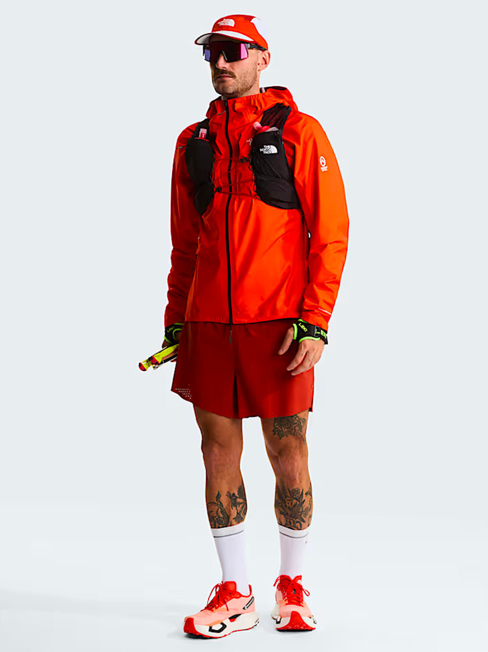 THE NORTH FACE SUMMIT SERIES-M PACESETTER 5IN SHORT-NF0A8BB4G6I1 IRON CLAY