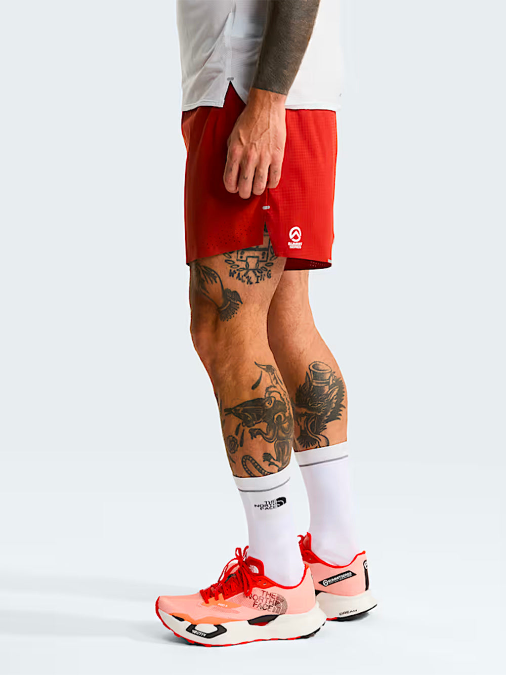 THE NORTH FACE SUMMIT SERIES-M PACESETTER 5IN SHORT-NF0A8BB4G6I1 IRON CLAY