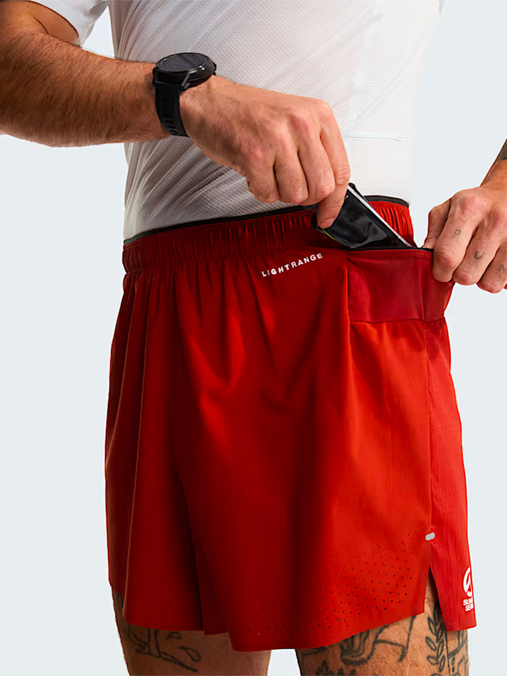 THE NORTH FACE SUMMIT SERIES-M PACESETTER 5IN SHORT-NF0A8BB4G6I1 IRON CLAY