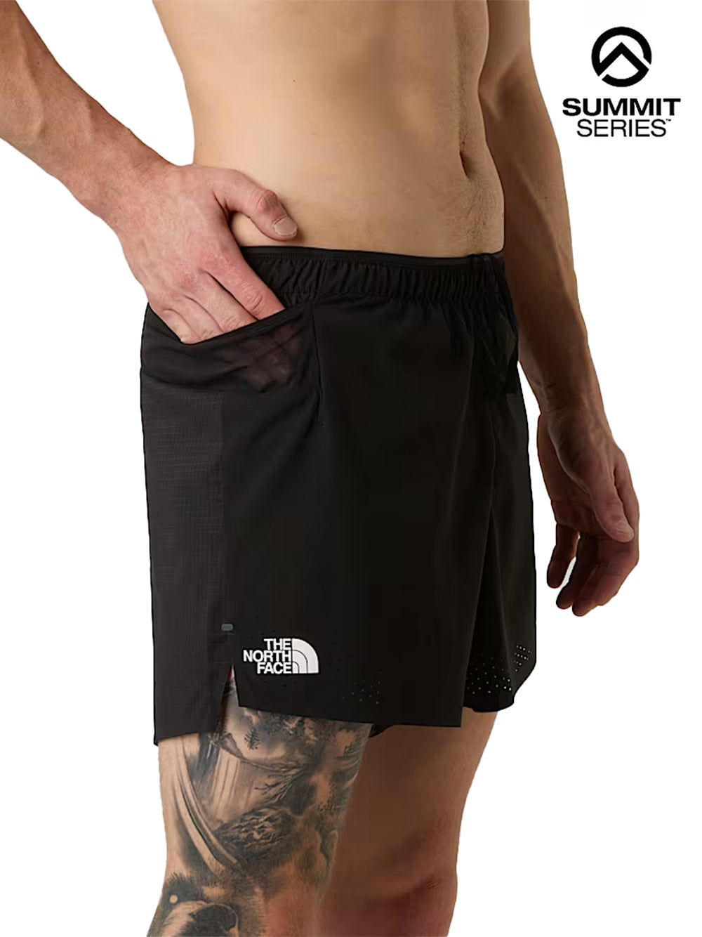 THE NORTH FACE SUMMIT SERIES-M PACESETTER 5IN SHORT-NF0A8BB4JK31 TNF BLACK