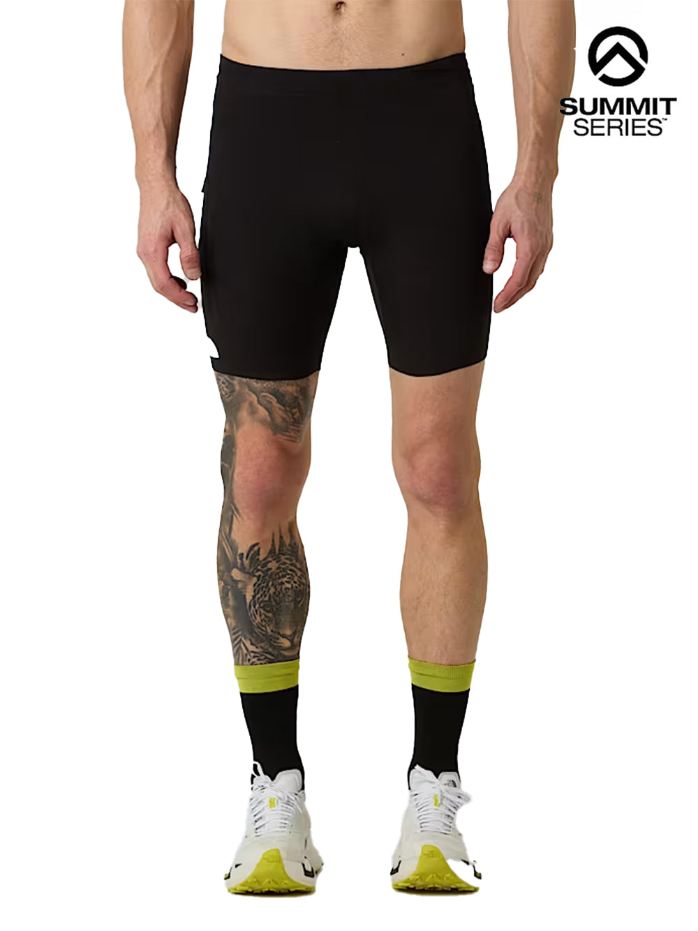 THE NORTH FACE SUMMIT SERIES-M RIPIDO TIGHT SHORT-NF0A8BB9JK31 TNF BLACK
