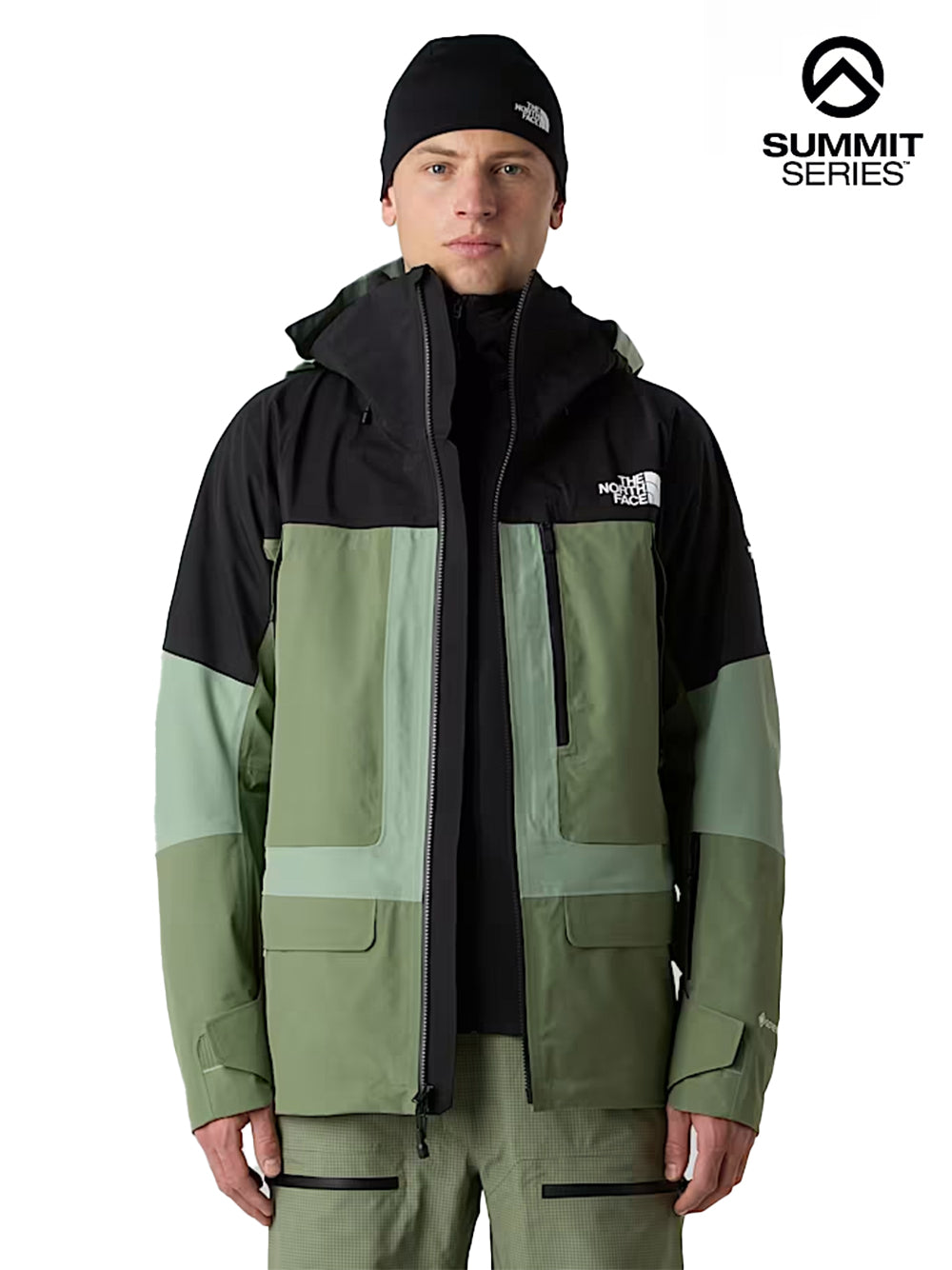 THE NORTH FACE SUMMIT SERIES-M VERBIER GTX JKT-NF0A8C9ED9H1 BLACK/SLATE