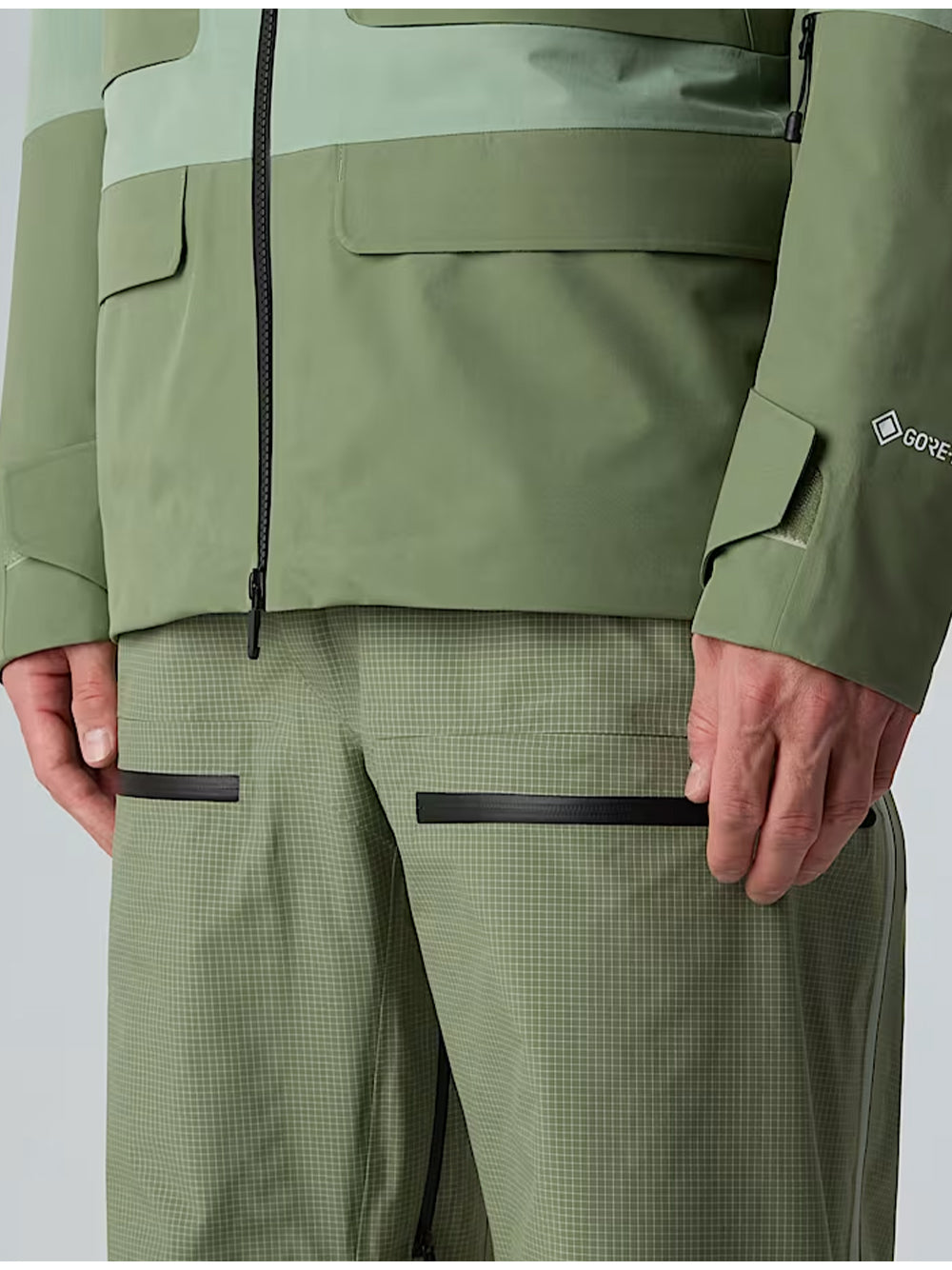 THE NORTH FACE SUMMIT SERIES-M VERBIER GTX JKT-NF0A8C9ED9H1 BLACK/SLATE