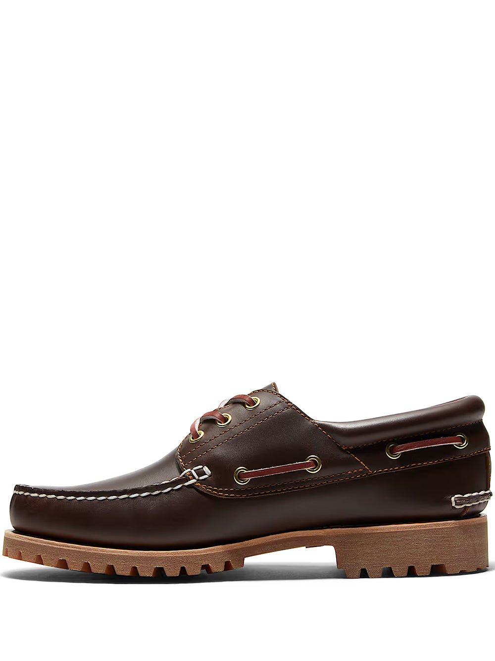 TIMBERLAND-AUTHENTIC BOAT SHOE-TB0300032141 214 BROWN